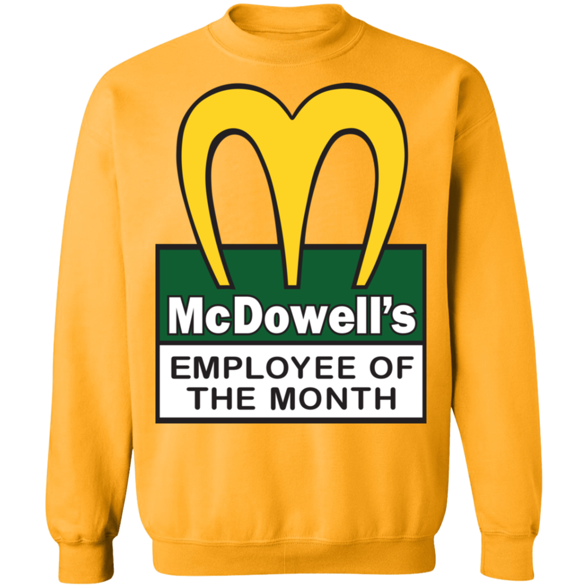 "EMPLOYEE OF THE MONTH" Crewneck Pullover Sweatshirt  8 oz.