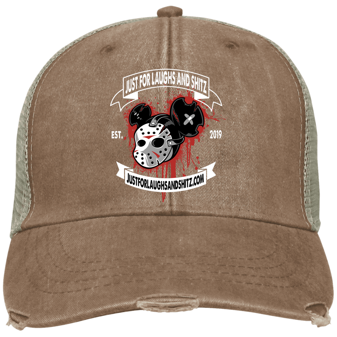 "MICKY MASK" with white banner Ollie Cap