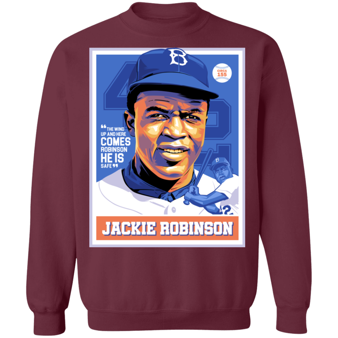 "JACKIE" Crewneck Pullover Sweatshirt