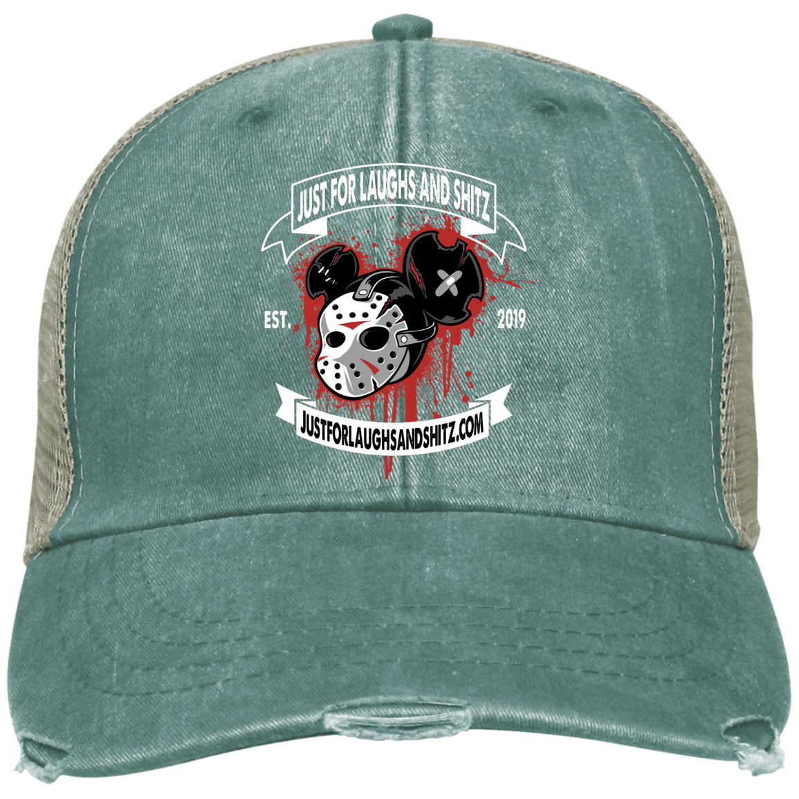 "MICKY MASK" with white banner Ollie Cap