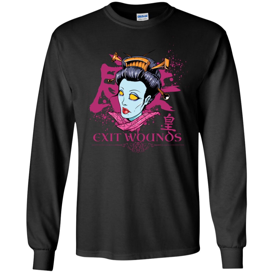 "EXIT WOUNDS" LS Ultra Cotton T-Shirt