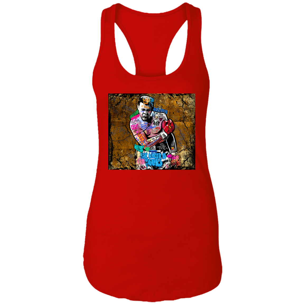 "THE GREATEST" Ladies Ideal Racerback Tank