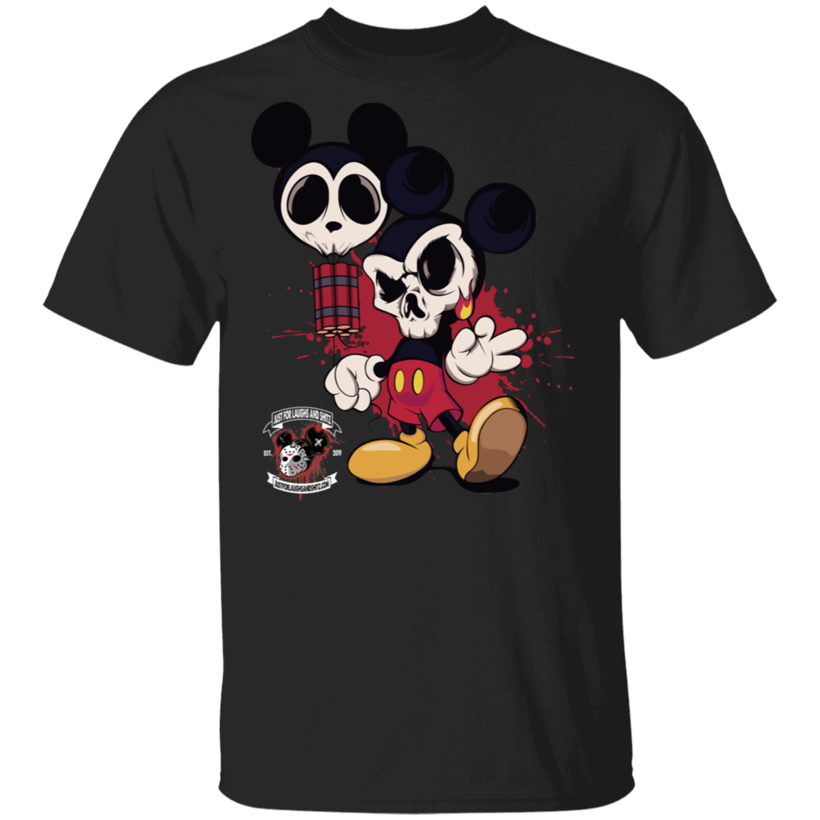 "MICKEY GO BOOM" 5.3 oz. T-Shirt