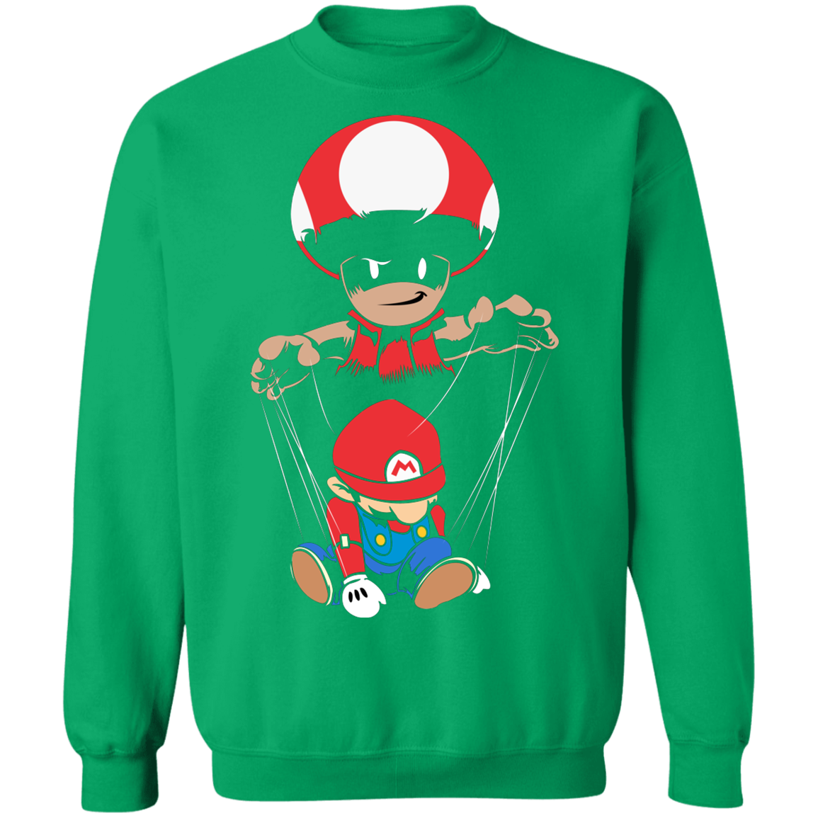 "MARIO DOLL" Crewneck Pullover Sweatshirt  8 oz.