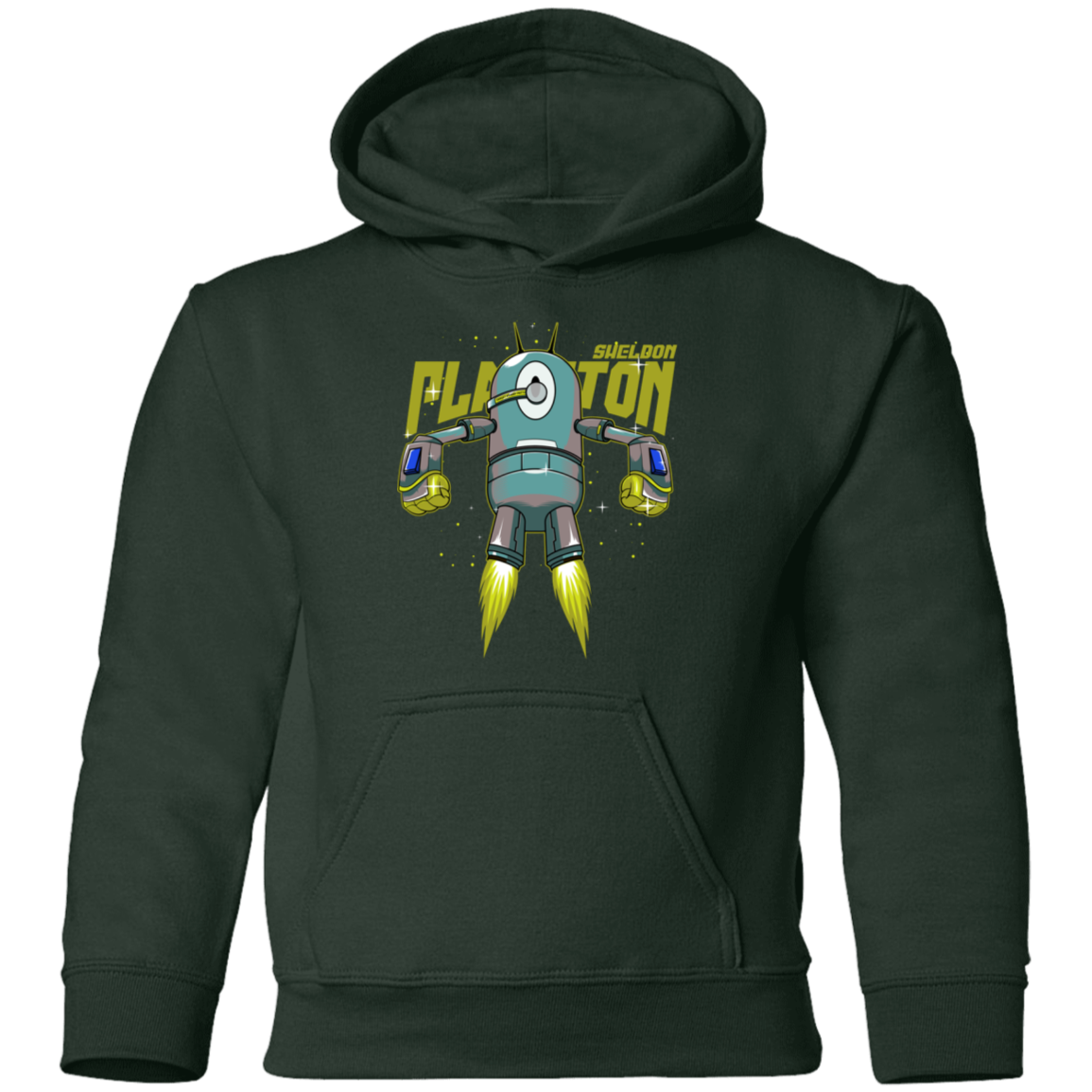 "PLANKTON" Youth Pullover Hoodie