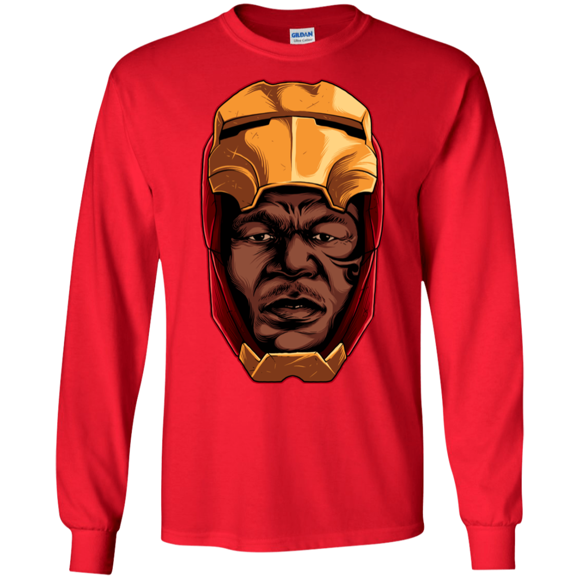 "THE REAL IRON" LS Ultra Cotton T-Shirt