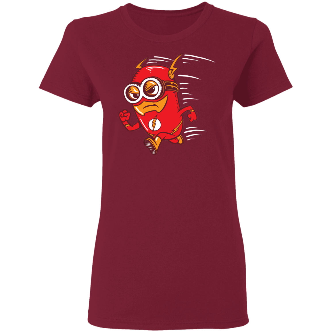 "FLASH MINION" Ladies' 5.3 oz. T-Shirt