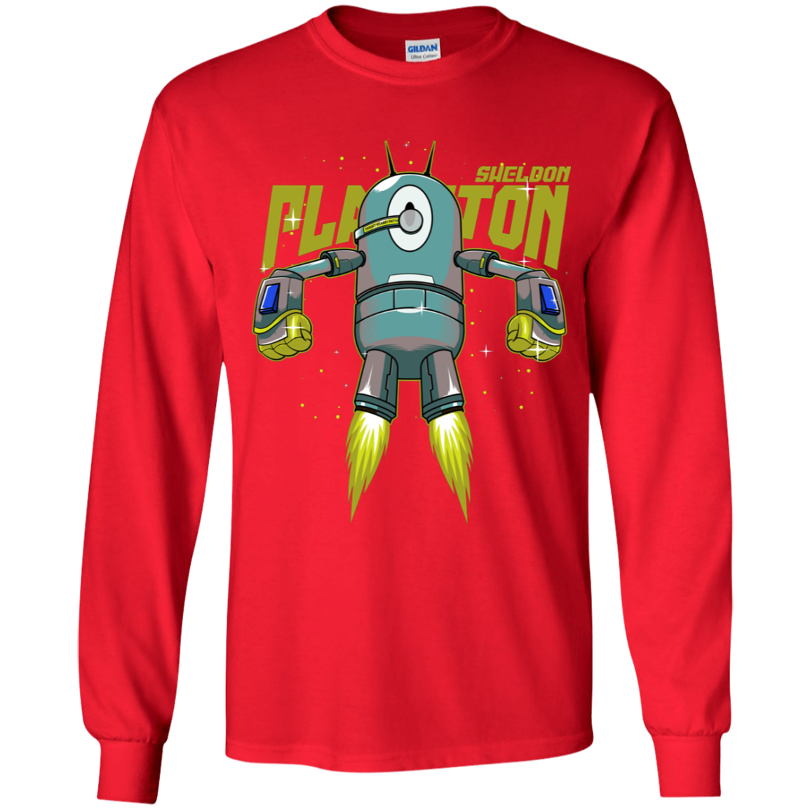 "PLANKTON" Youth LS T-Shirt