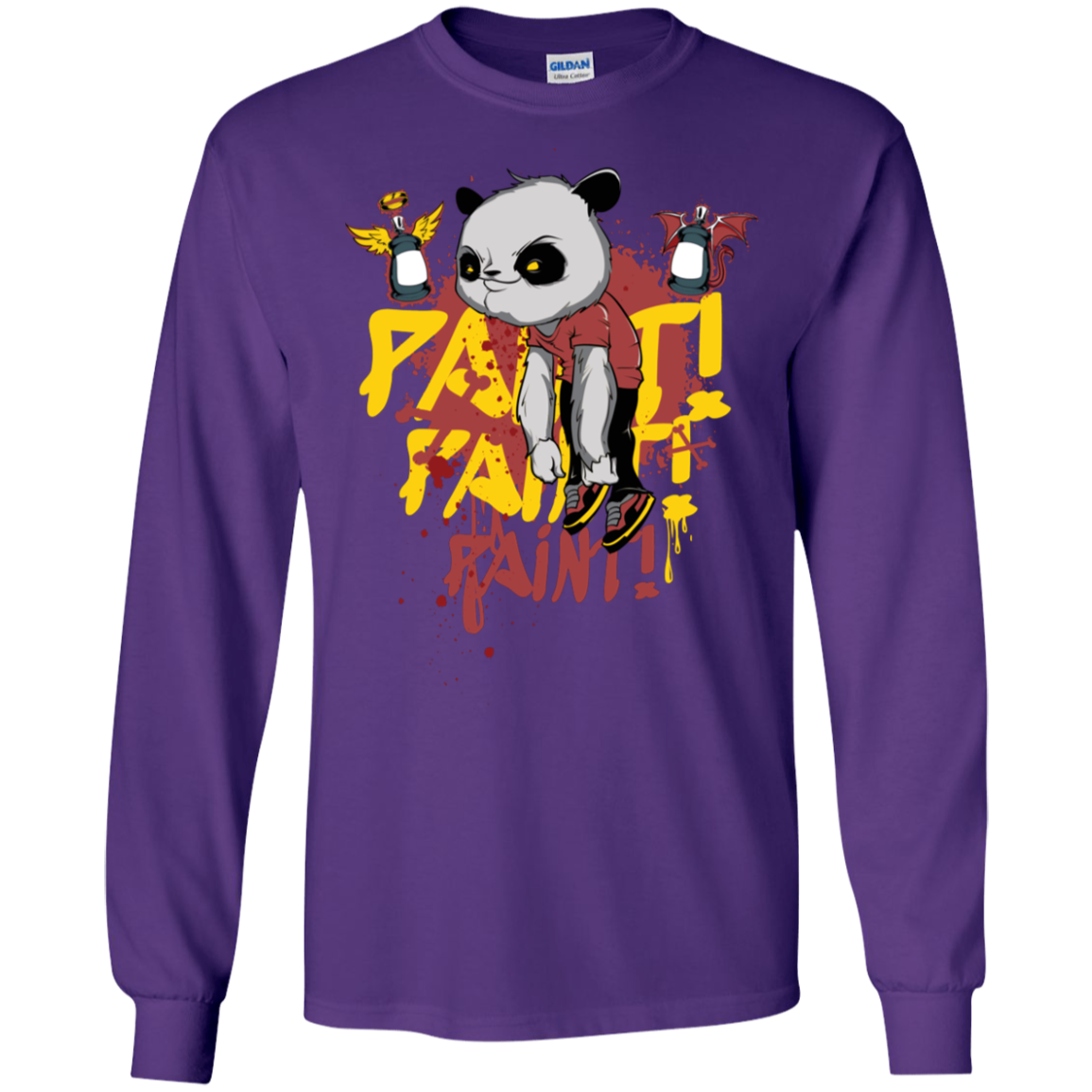 "PAINT PAINT PAINT" LS Ultra Cotton T-Shirt