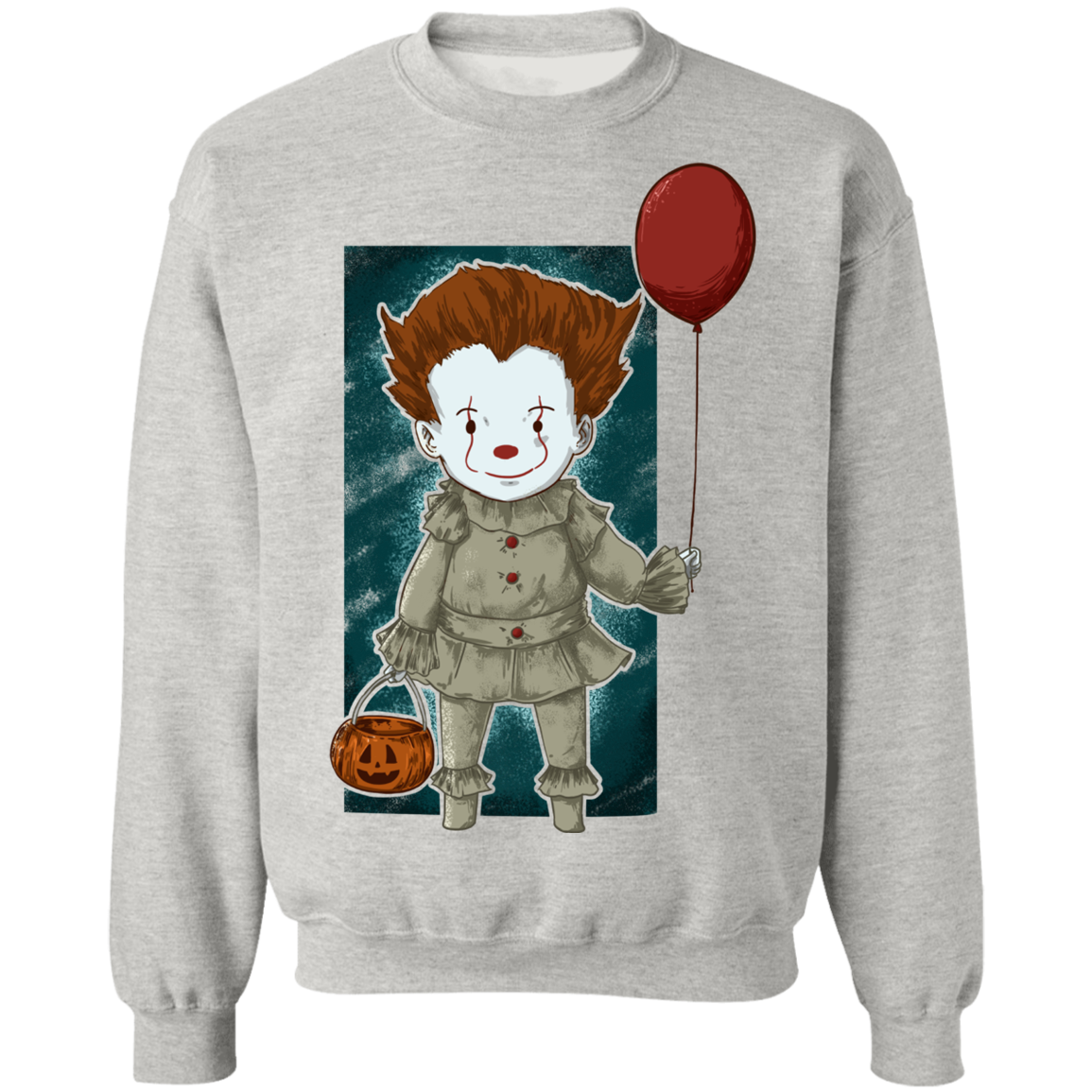 "LITTLE CLOWN" Crewneck Pullover Sweatshirt  8 oz.