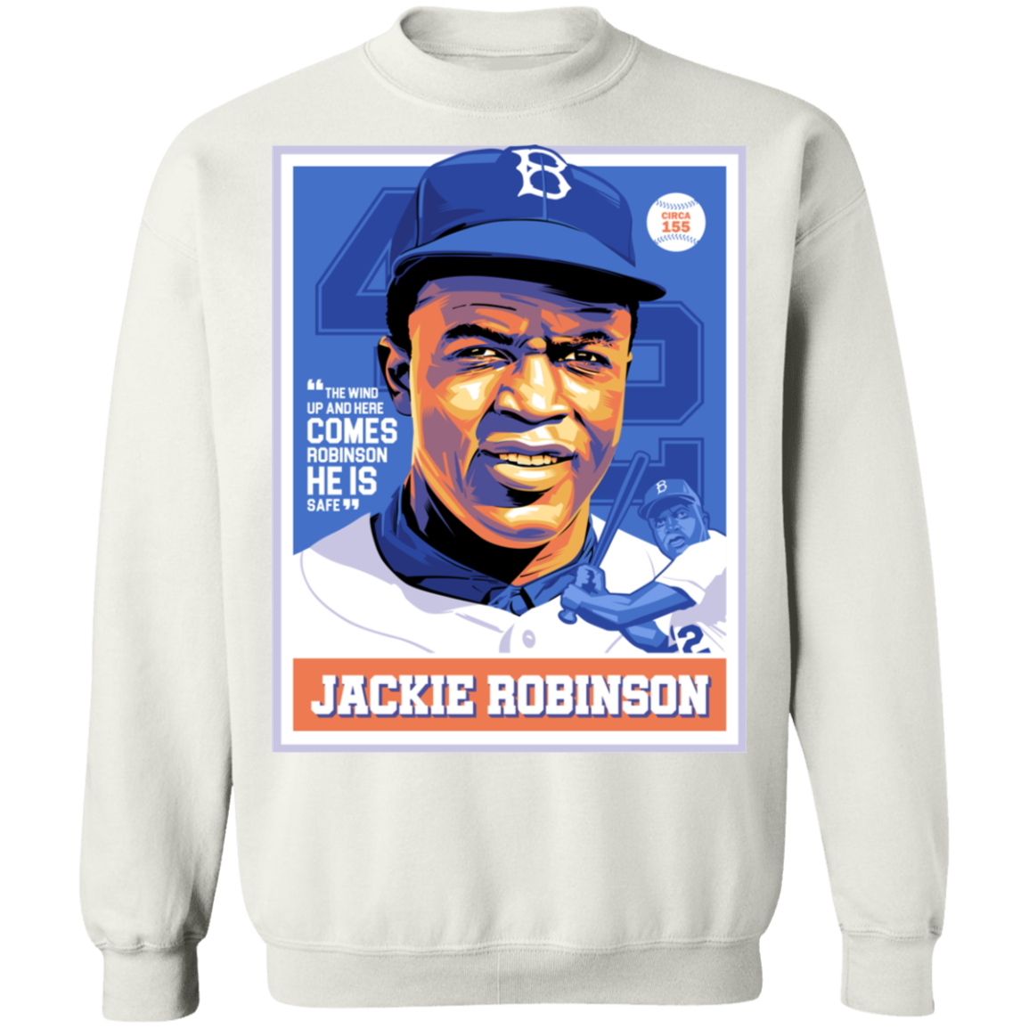 "JACKIE" Crewneck Pullover Sweatshirt