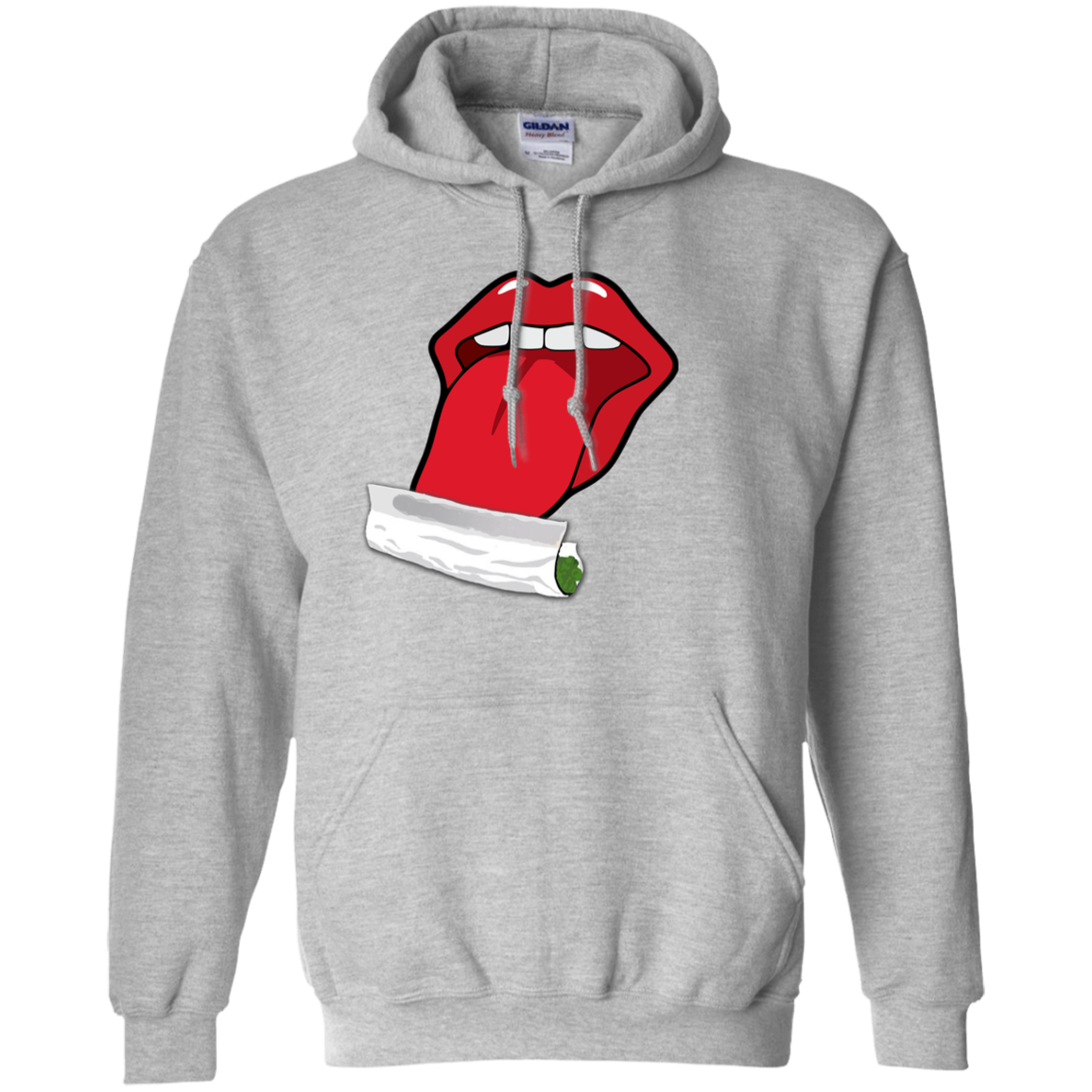 "ROLLING A JOINT" Pullover Hoodie 8 oz.