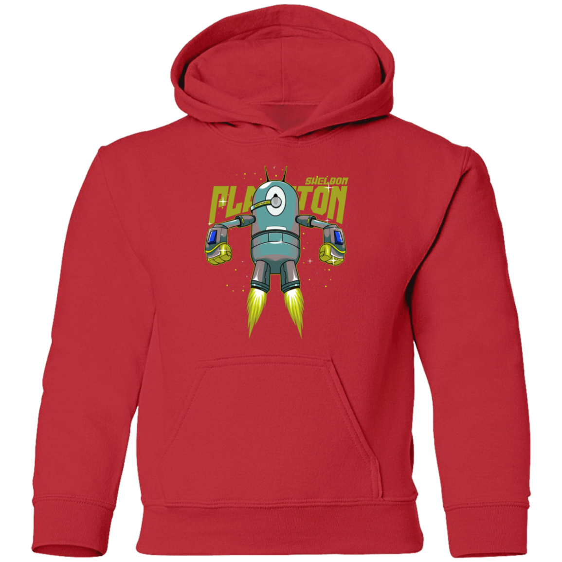 "PLANKTON" Youth Pullover Hoodie