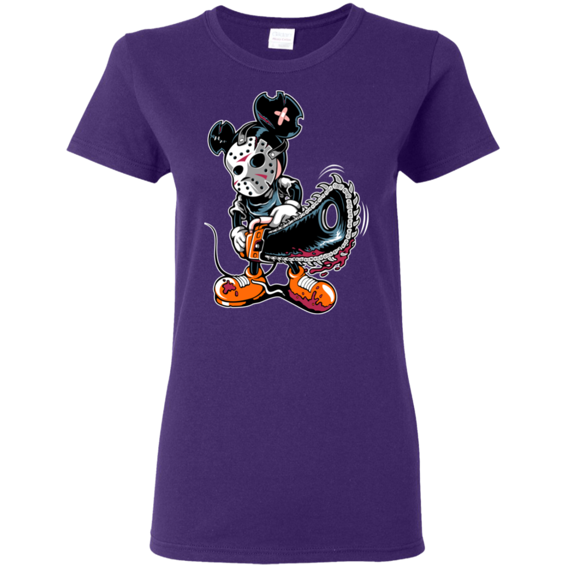 "MICKY PSYCHO" Ladies' 5.3 oz. T-Shirt