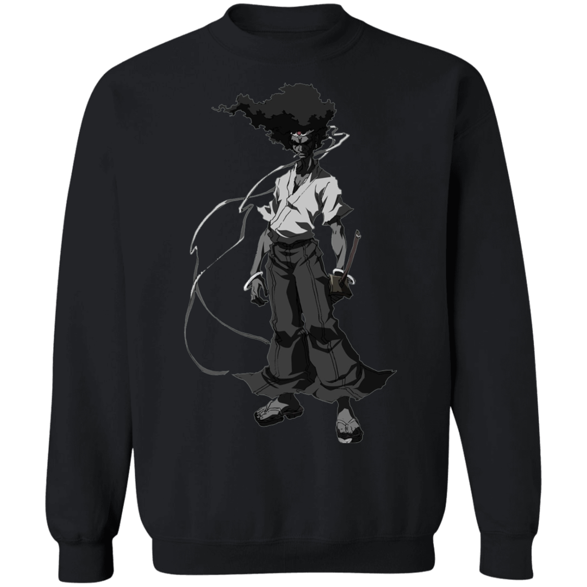 "AFRO" Crewneck Pullover Sweatshirt  8 oz.