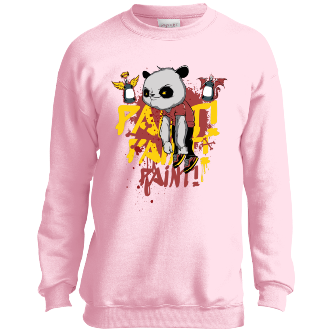 "PAINT PAINT PAINT" Youth Crewneck Sweatshirt