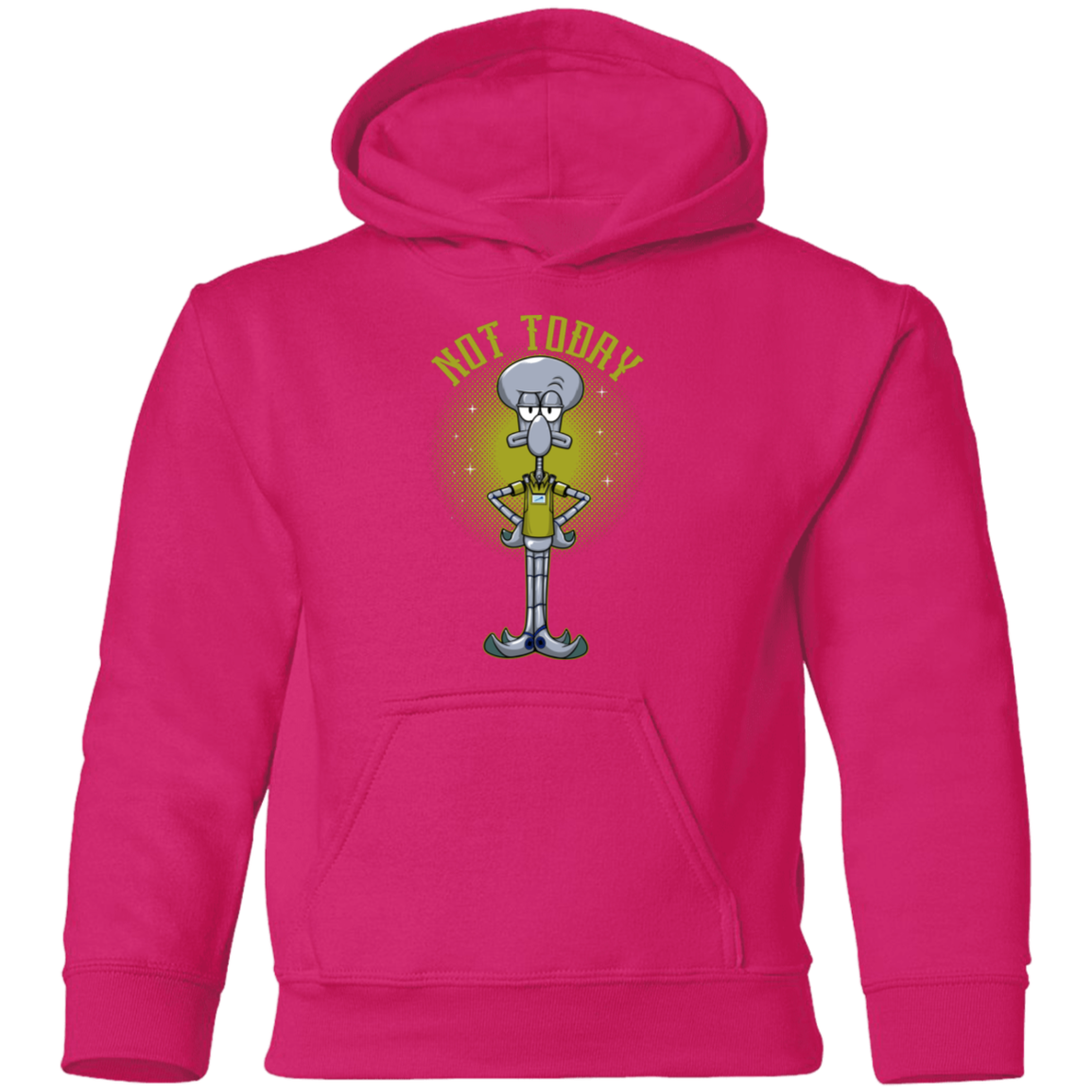 "SQUIDWARD" Youth Pullover Hoodie