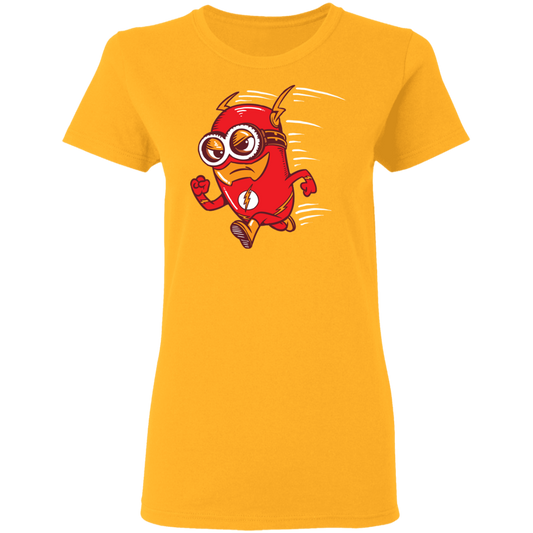 "FLASH MINION" Ladies' 5.3 oz. T-Shirt