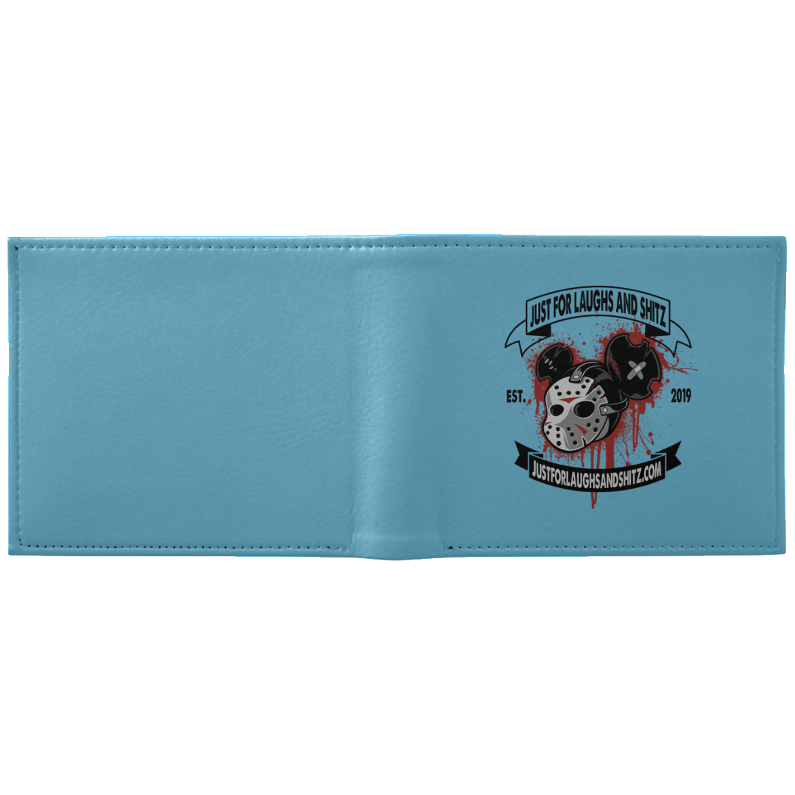 "MICKEY MASK" Wallet in black banner