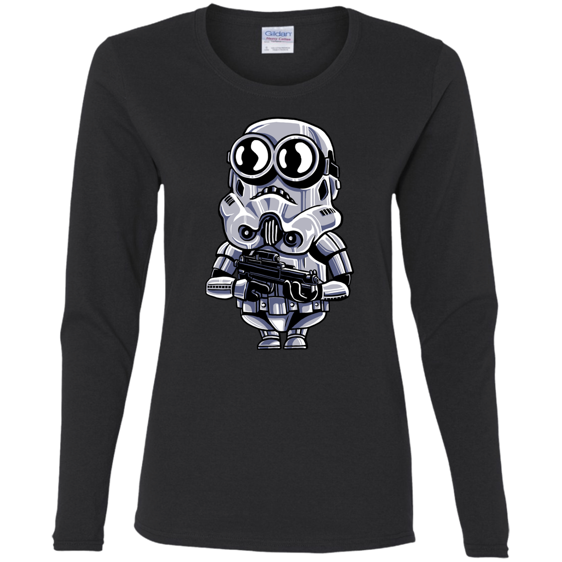 "MINION TROOPER" Ladies' Cotton LS T-Shirt