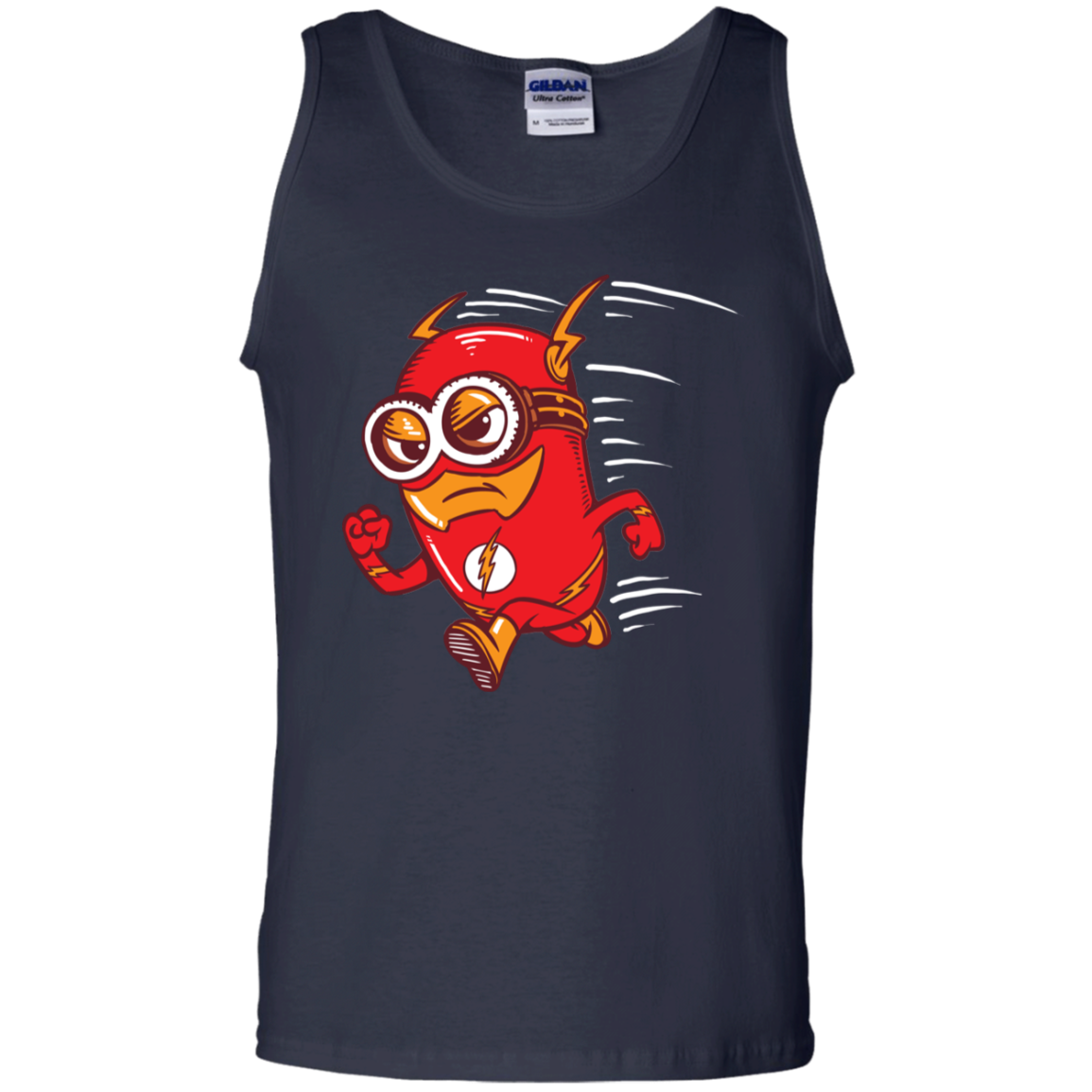 "FLASH MINION" 100% Cotton Tank Top