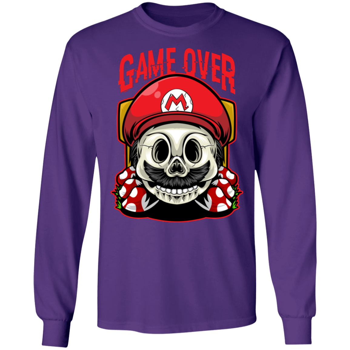 "GAME OVER" LS Ultra Cotton T-Shirt