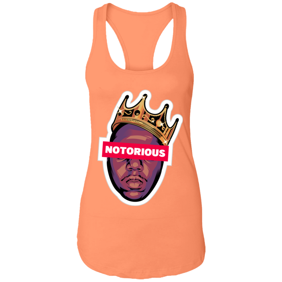 "NOTORIOUS" Ladies Ideal Racerback Tank