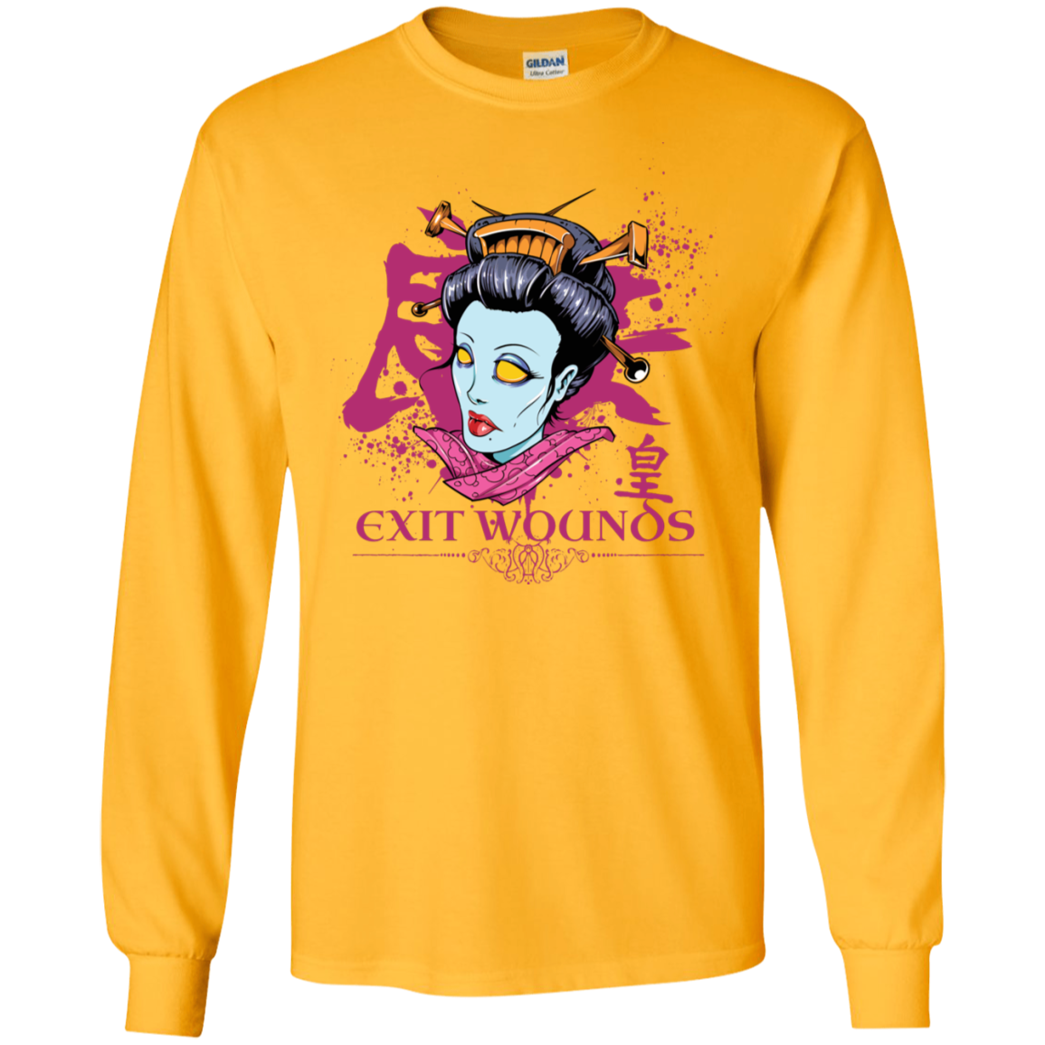 "EXIT WOUNDS" LS Ultra Cotton T-Shirt