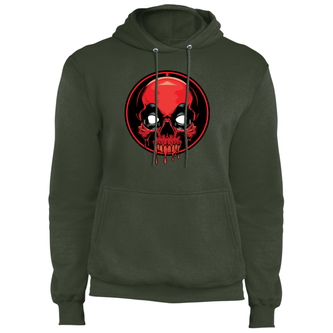 "SKULLPOOL" Core Fleece Pullover Hoodie