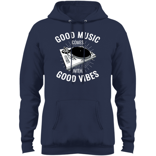 "GOOD VIBES" Core Fleece Pullover Hoodie