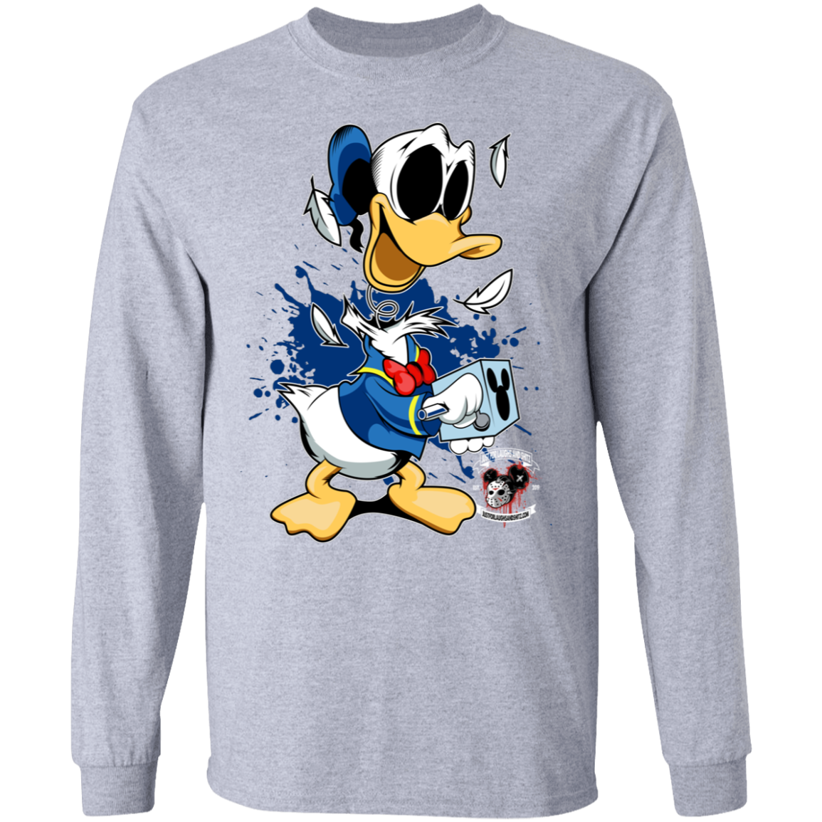 "DONALD IN A BOX" LS Ultra Cotton T-Shirt