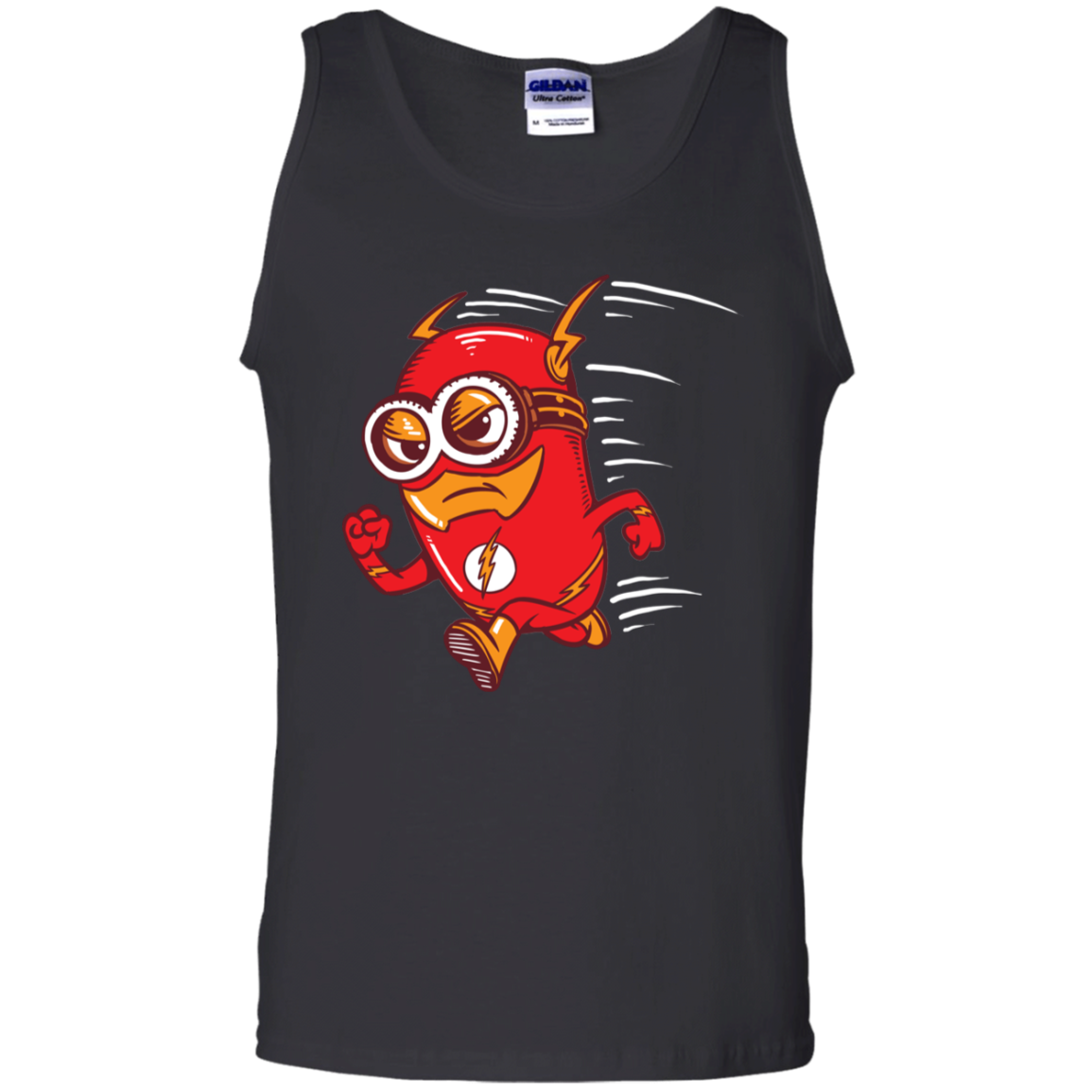 "FLASH MINION" 100% Cotton Tank Top