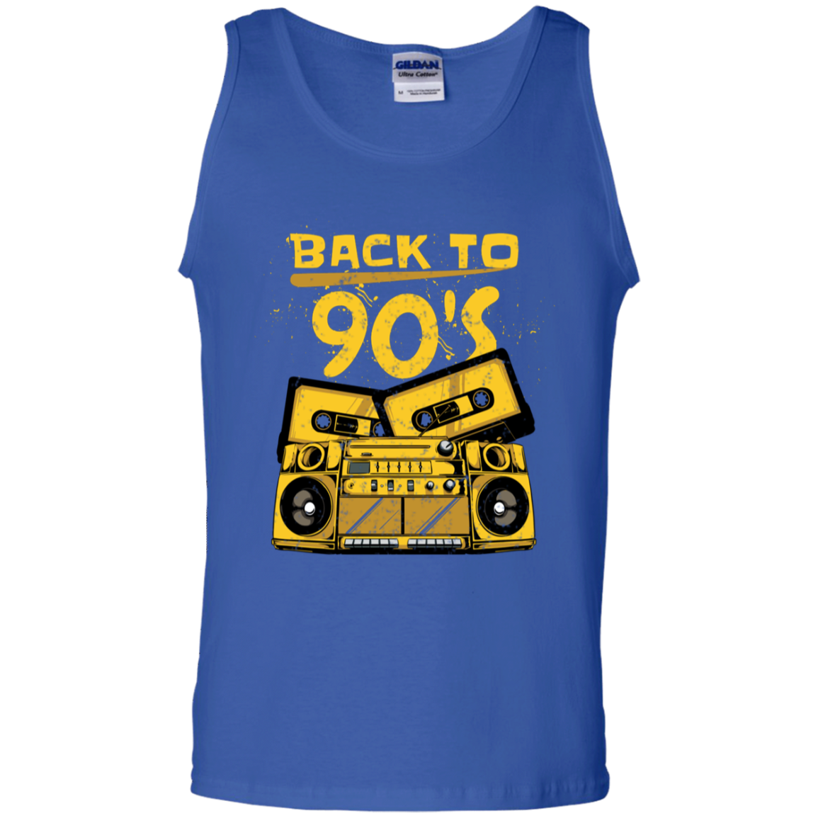 "BACK TO THE 90'S" 100% Cotton Tank Top