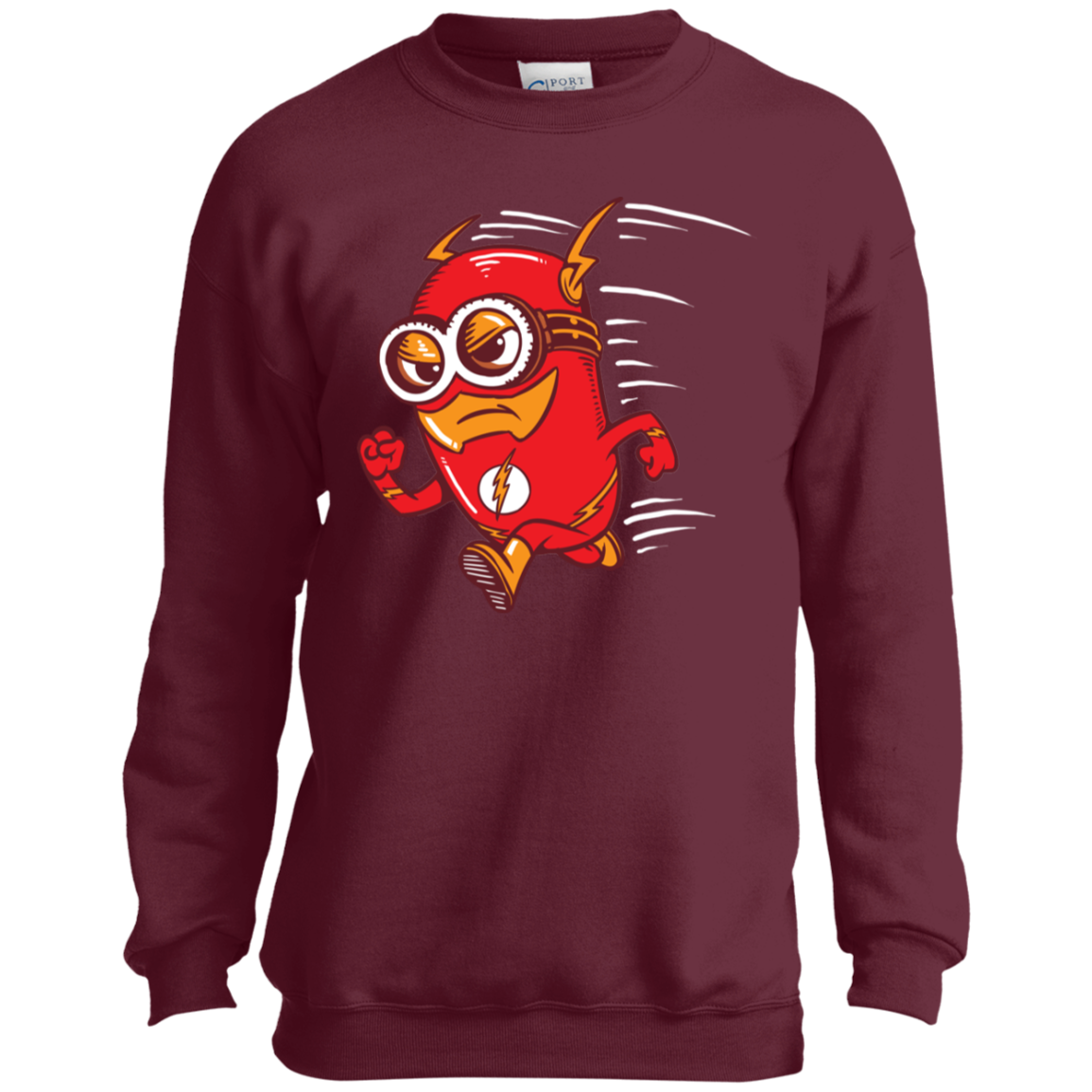 "FLASH MINION" Youth Crewneck Sweatshirt