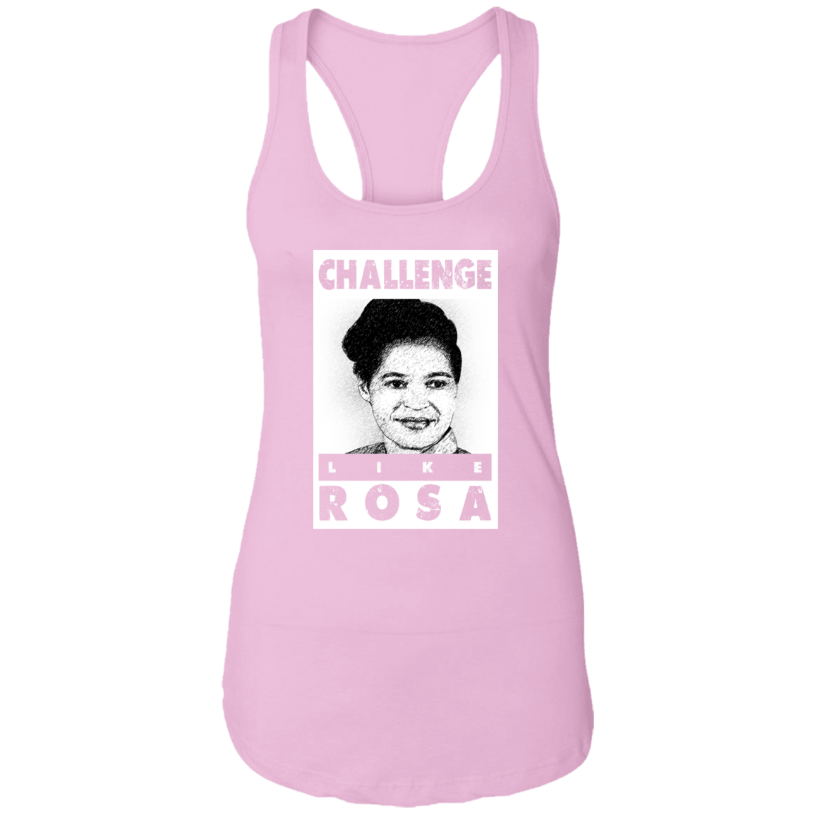 "LIKE ROSA" Ladies Ideal Racerback Tank