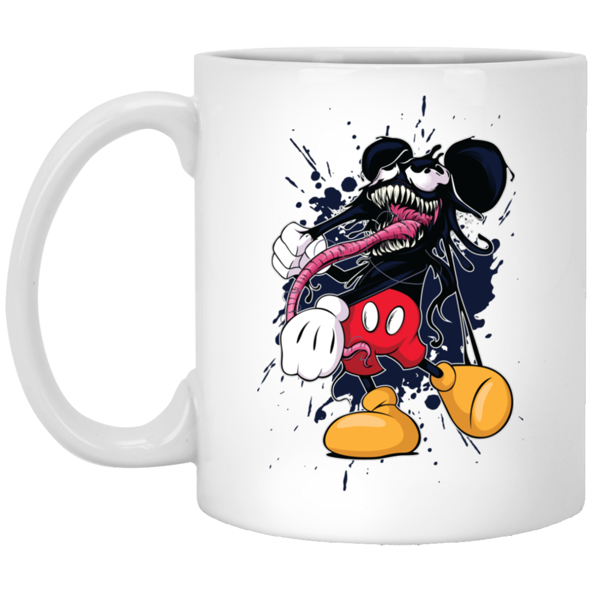 "VENOM MOUSE"11 oz. White Mug