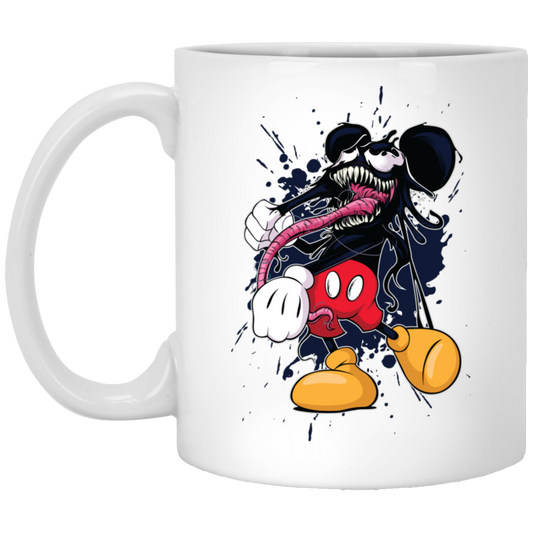 "VENOM MOUSE"11 oz. White Mug