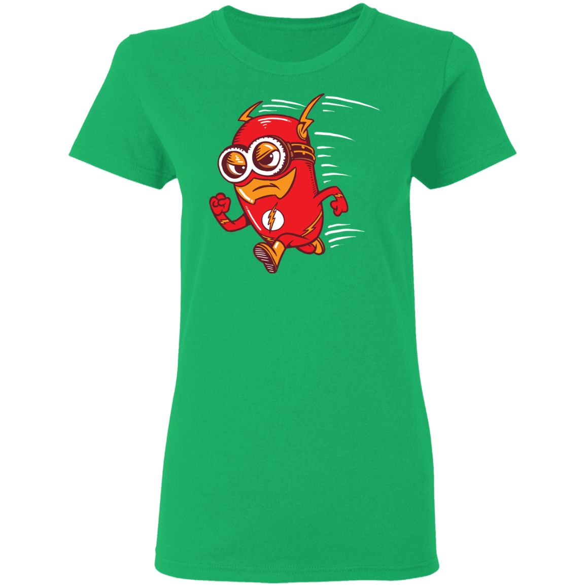 "FLASH MINION" Ladies' 5.3 oz. T-Shirt