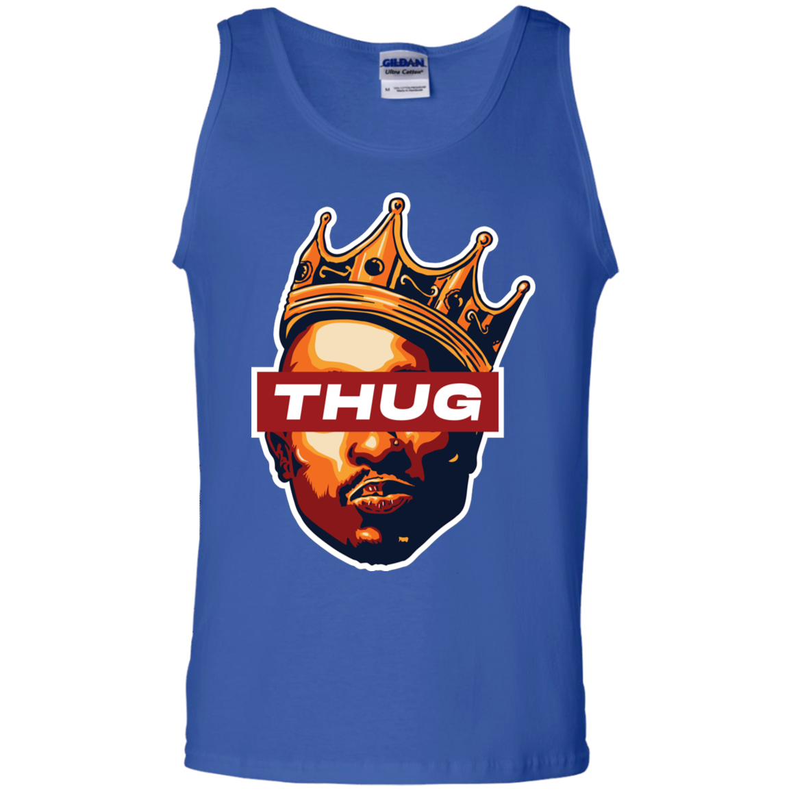 "THUG" 100% Cotton Tank Top