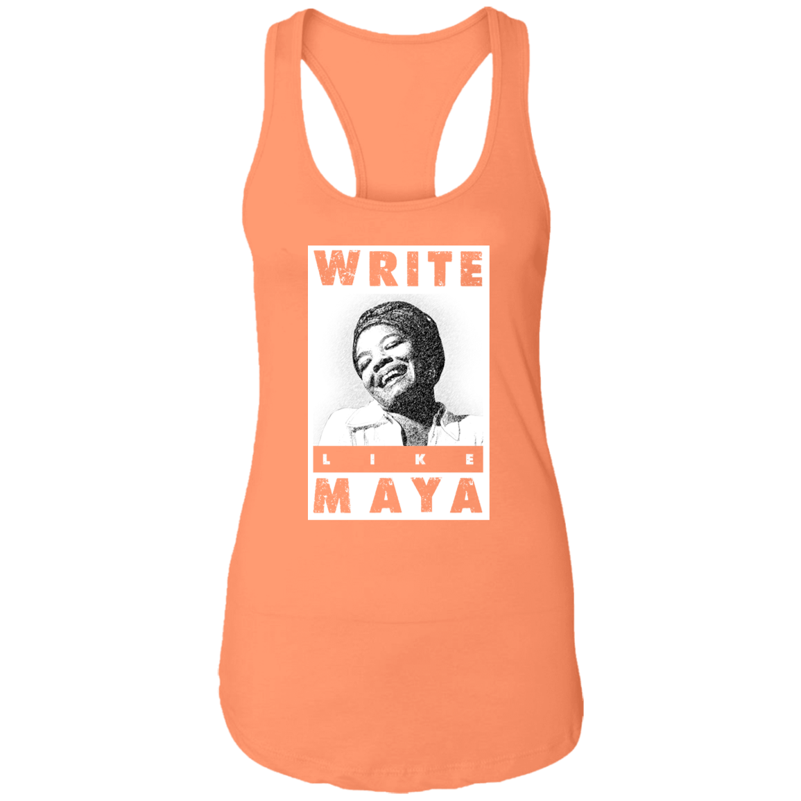 "LIKE MAYA" Ladies Ideal Racerback Tank