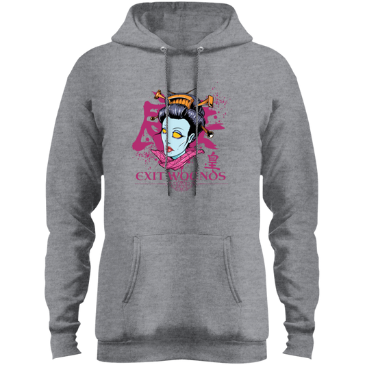 "EXIT WOUNDS" Core Fleece Pullover Hoodie