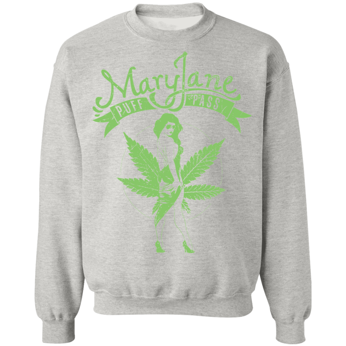 "MARY JANE" Crewneck Pullover Sweatshirt  8 oz.