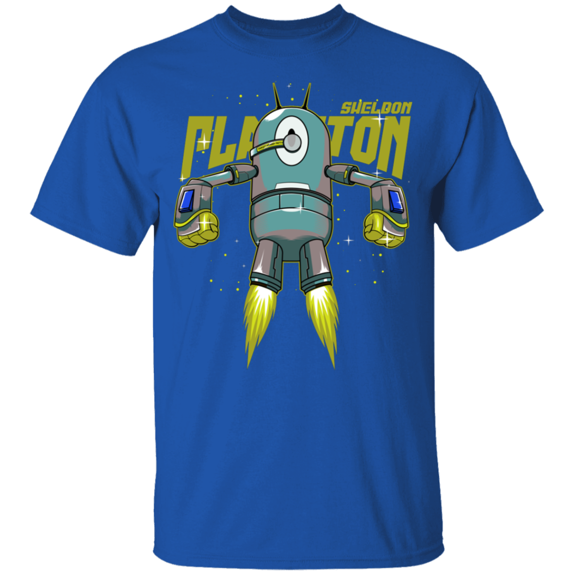 "PLANKTON" Youth 5.3 oz 100% Cotton T-Shirt