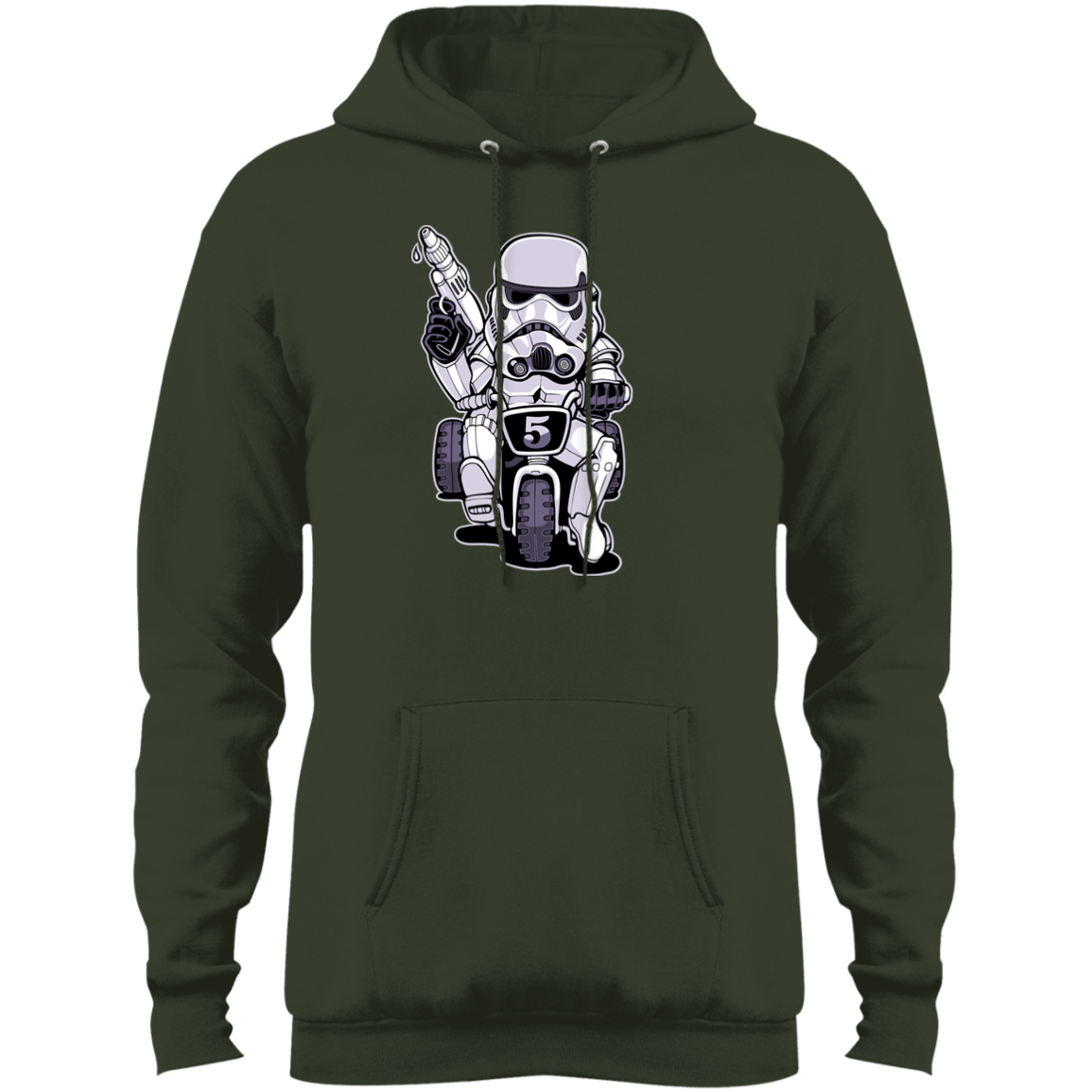 "TOOPER ON A BIKE" Core Fleece Pullover Hoodie