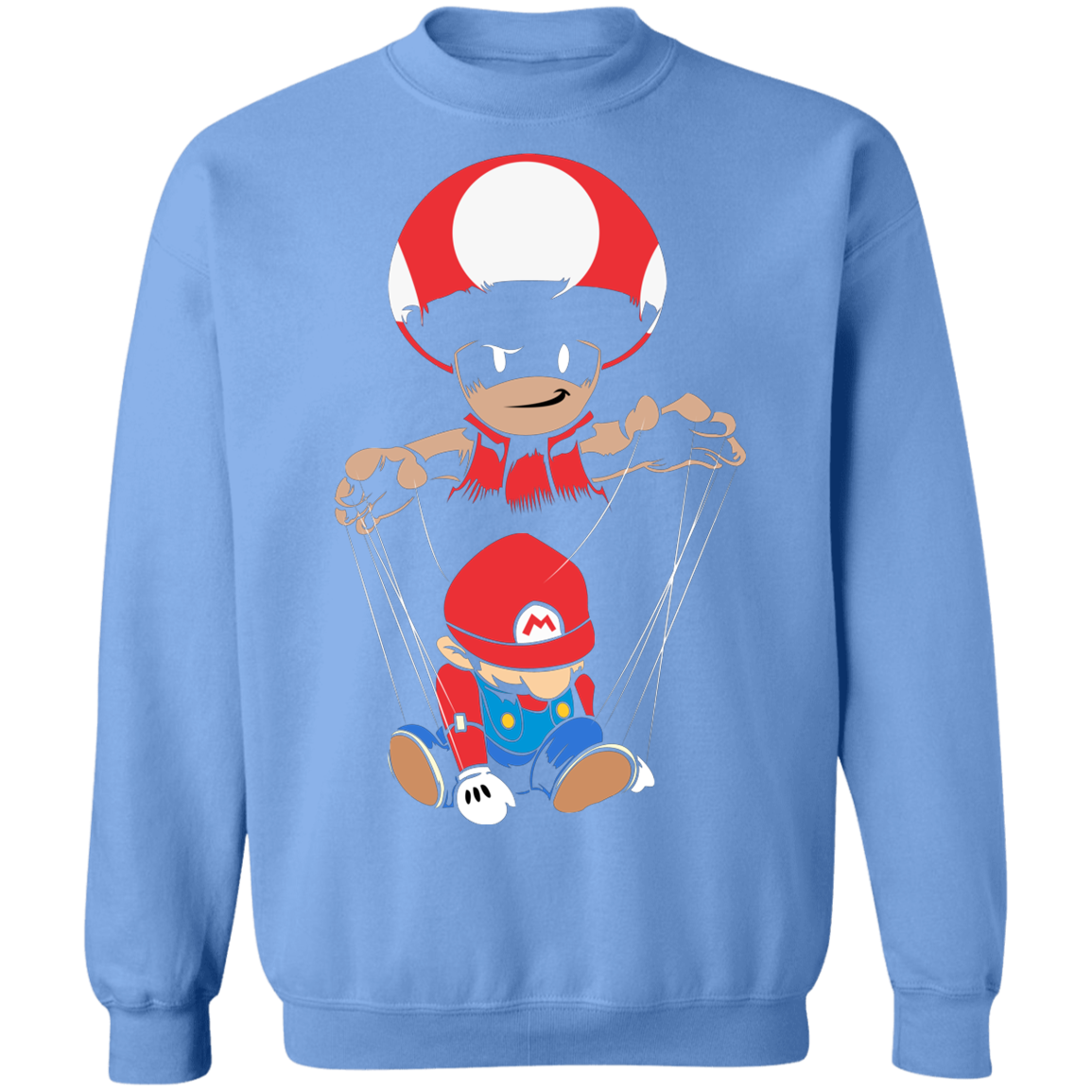 "MARIO DOLL" Crewneck Pullover Sweatshirt  8 oz.