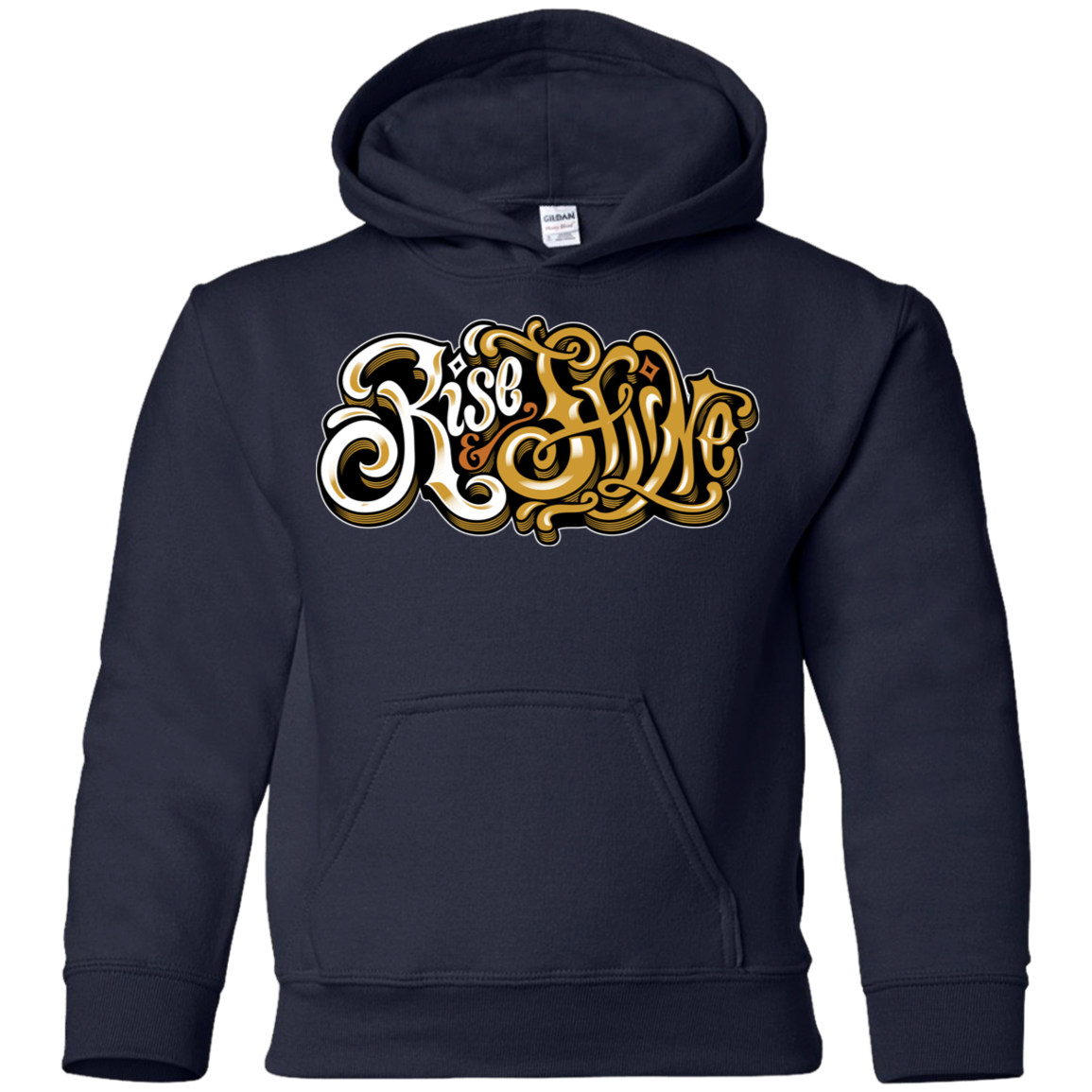 "RISE AND SHINE" Youth Pullover Hoodie