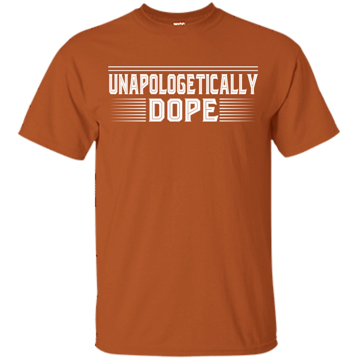 "UNAPOLOGETICALLY DOPE" Youth Ultra Cotton T-Shirt in white print