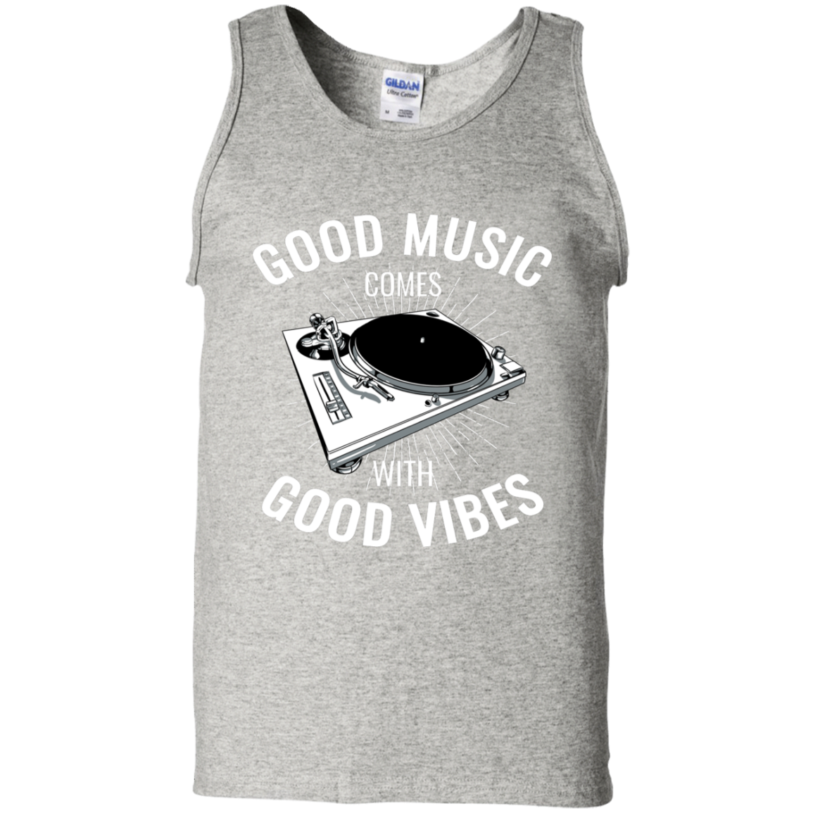 "GOOD VIBES" 100% Cotton Tank Top