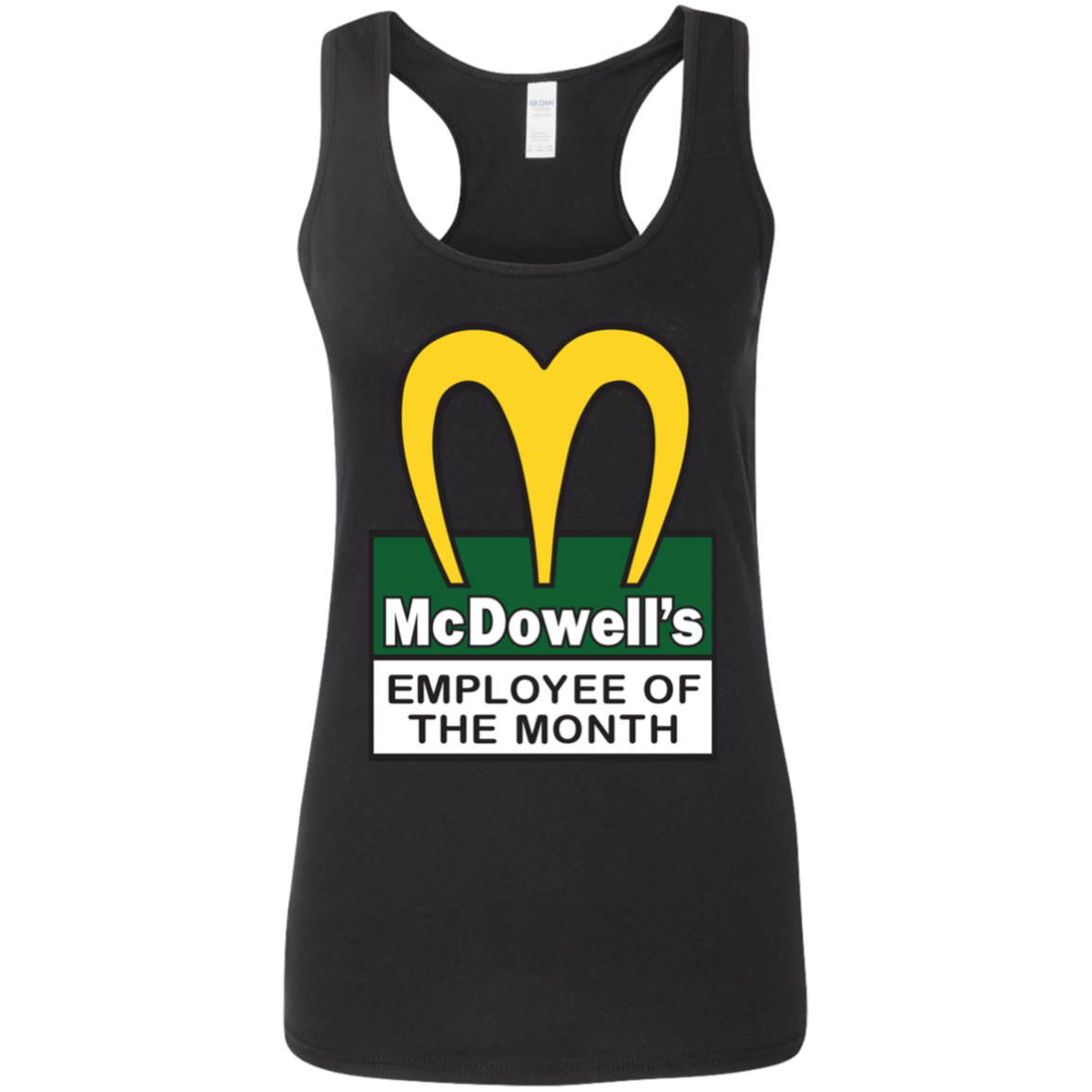 "EMPLOYEE OF THE MONTH" Ladies' Softstyle Racerback Tank