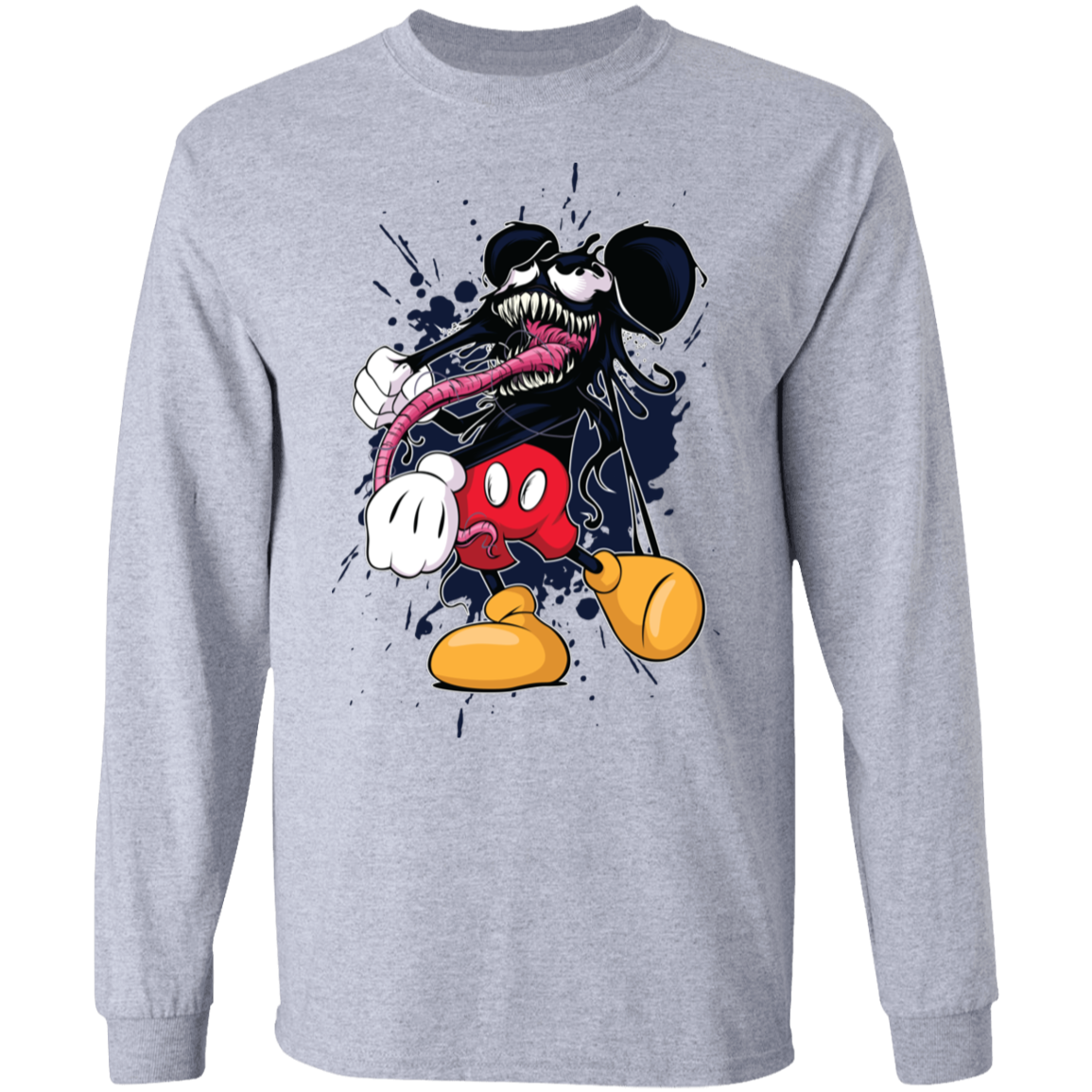 "VENOM MOUSE" LS Ultra Cotton T-Shirt